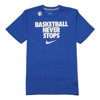 Nike Basketball Never Stops T-shirt 'Blue' 524306-476
