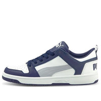 PUMA Rebound Lay Up Lo SL Low Top Board Shoes Blue/White 369866-13