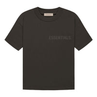 Fear of God Essentials FW22 Short Sleeve Tee 'Off Black' FOG-FW22-382