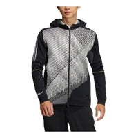 adidas Statement Primeknit Hooded Jacket 'Black' HG4129