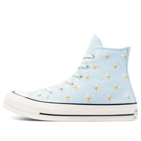 (WMNS) Converse Chuck 70 High 'Embroidered Floral Print - Chambray Blue' 570917C