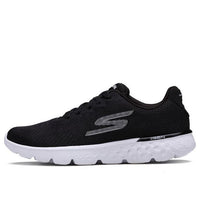 (WMNS) Skechers Go Run 400 Sole Sneaker GS Black 14804-BKW