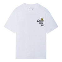 Li-Ning Skate For Freedom Graphic Loose Fit T-shirt 'White' AHSS301-3