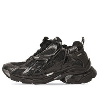Balenciaga Runner Sneakers 'Black Mesh and Nylon' 656065W3RA11000