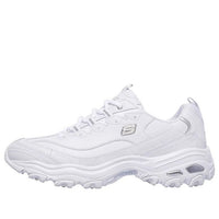 Skechers D'Lites 1.0 Low-Top Running Shoes White 52676-WHT