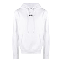Men's Off-White SS22 Alphabet Logo Embroidered Loose Fit White OMBB097F22FLE0050110