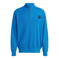 adidas Originals Logo Patch Sweater 'Blue' IA2499