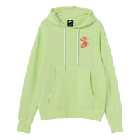 Nike Alphabet Printing Sports Pullover Green DA0932-383