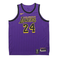Nike NBA Jersey Kobe Bryant Lakers 18-19ss Jersey Men Purple AV3696-505