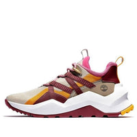 (WMNS) Timberland Madbury Mixed-Media 'Red Gray Yellow' A42TP929