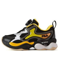 (PS) FILA Casual Sneakers 'Black Yellow' K14B311108FBA