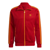 adidas originals Fb Nations Tt Logo Jacket Asia Sizing 'Red' HK7407