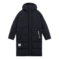 Li-Ning Sports Medium Long Down Jacket 'Black' AYMS113-2