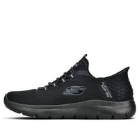 Skechers Slip-On Tennis Shoes 'Black' 232457-BBK