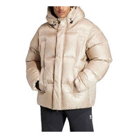 adidas Originals Heavy Weight Down Puffer Jacket 'Beige' IR7134
