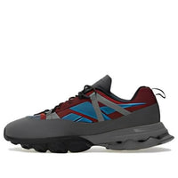 Reebok DMX Trail Shadow 'Cloud Grey Burgundy Steel Blue' IE2154