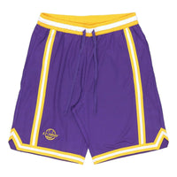 Li-Ning BadFive Quick Drying Basketball Shorts 'Purple Yellow' AAPR353-5