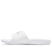 (WMNS) Nike Benassi JDI 'White Silver' 343881-102