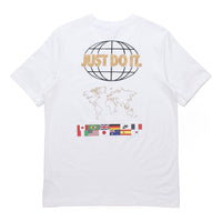 Nike Sportswear JDI Back Map National Flag Printing Short Sleeve White CT6554-100