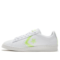 Converse Pro Leather Low 'Hi-Vis Collection - White Lemon Neon' 169505C