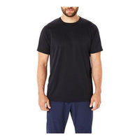 ASICS ACTIBREEZE Panel Jacquard Short Sleeved Top Asia Sizing 'Performance Black' 2031E507-001