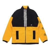 adidas Anti-Wind Jacket 'Black Yellow' GM4438