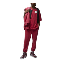 Air Jordan Flight Essentials Oversized Tee 'Cardinal Red' DZ0604-619