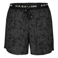 Nike Alphabet Pattern Loose Lacing Sports Shorts Black CJ5807-010