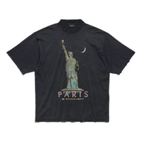 Balenciaga Paris Liberty T-Shirt 'Black' 764235TQVR91083