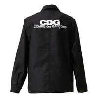 COMME des GARCONS CDG Back Logo Coach Jacket 'Black' SZ-J010-051