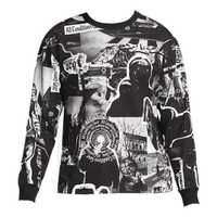 Nike ACG Glacier Long Sleeve Shirt Asia Sizing 'Black White' DJ5801-010