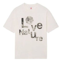 Li-Ning Love Nature Graphic Loose Fit T-shirt 'White' AHSS079-2