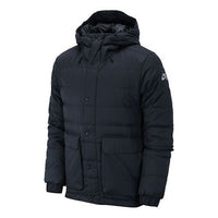 Nike SB Skateboard Stay Warm Windproof Casual Sports hooded down Jacket Black 693335-011
