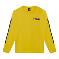 New Balance Crew-neck Casual All-match Sweater Pullover Men's Yellow AMT03528-ATY
