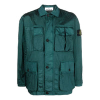 STONE ISLAND Giubbotto Shirt Jacket 'Bottle Green' 781541620-V0053