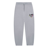 Li-Ning Anything Is Possible Graphic Sweatpants 'Grey' AKLSG67-1