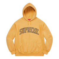 Supreme Glitter Arc Hooded Sweatshirt 'Yellow' SUP-SS23-150