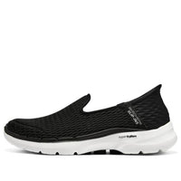 (WMNS) Skechers Go Walk 6 Shoes 'Black White' 896236-BKW