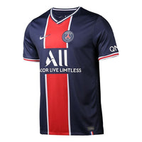 Nike Psg Paris German Home Jersey Short Sleeved Men Blue CD4242-411