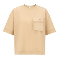 (WMNS) Reebok Pocket Short Sleeve Top 'Brown' 23RCS416WGK0