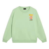 Li-Ning Skateboarding Cartoon Graphic Sweatshirt 'Light Green' AWDT163-4