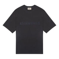 Fear of God Essentials FW20 Logo Tee 'Black' FOG-FW20-344