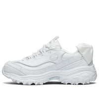 (WMNS) Skechers D Lites 1.0 Low-Top Sneakers 'White' 13168-WHT