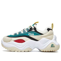 (WMNS) Fila Pose Ray Platform Chunky Sneaker White/Green T12W014201FAD