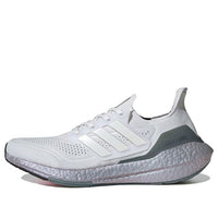 adidas UltraBoost 21 'Crystal White Hazy Green' FY0383