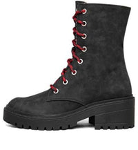 (WMNS) Skechers Modern Comfort Winter High-Top Martin Boots Black 167059-BKNT