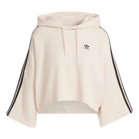 (WMNS) adidas Crop Hoodies 'Beige' IC5461