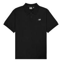 New Balance NB Logo Polo Shirt 'Black' NFE21011-BK