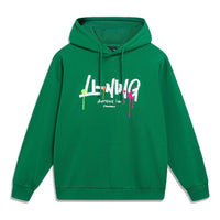 Li-Ning Anything Is Possible Graphic Hoodie 'Green' AWDT559-3