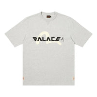 Palace x Evisu Logo T-shirt 'Grey Marl' 2ESPAM4TS1153XXCTGRYH